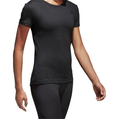 T Shirts Women's Black Crew Neck Moderate Other CF3936