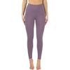 High Waist Fleece Lined Yoga Pants Women Thermal Thick Sweatpants Purple