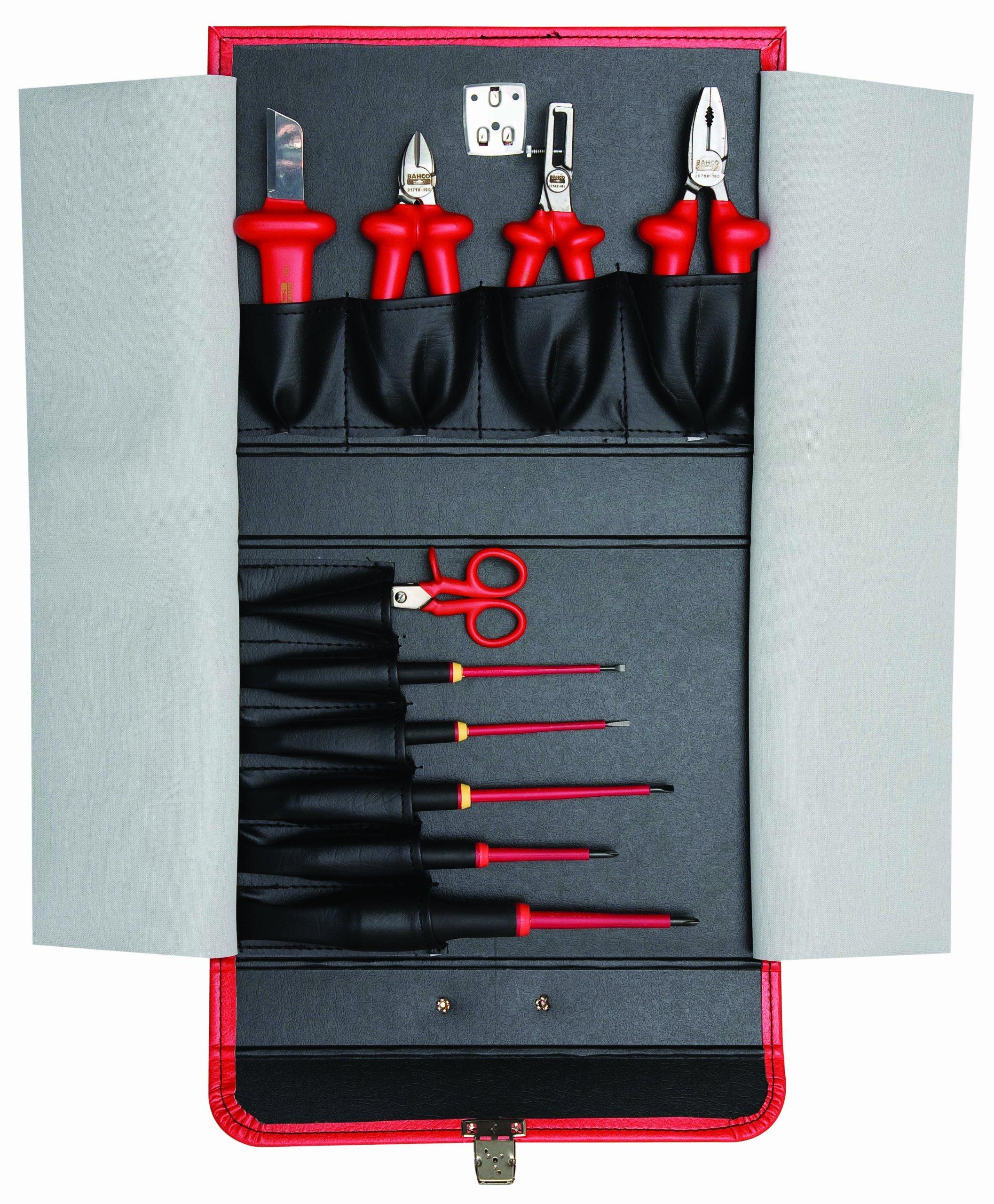 

BAHCO Insulated Tools Standart Set 1000V Insulated Tool Set 10 Piece Set 3045V-1