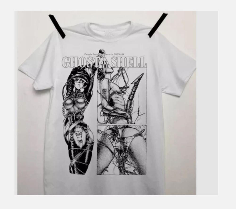 

Ghost In The Shell Shirt Japanese Anime Shirt Unisex Gift S-5Xl Unisex T-Shirt XL