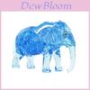 קסום DIY פאזל תלת מימד דגם פיל קריסטל קישוט מתנה לילדים