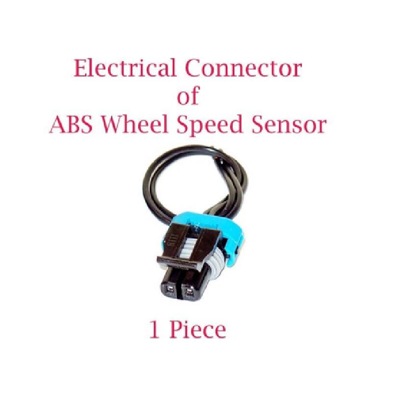 ABS Wheel Speed Sensor W/Connector Front L/R Fits: Cadillac Chevrolet GMC 02-13