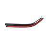 For BMW 5 Series F10 2011-2017 ABS Carbon Fiber Car Center Console Gear Shift Side Decorative Strip Sticker Car Accessories