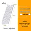 M2 SSD Heat Sink Vest - Pure Copper 2280 Radiator for NVMe (Purple Copper)