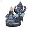 Indien Elefant Gott Ganesha Rückfluss Weihrauch Brenner Räuchergefäß Halter Geschenk Dekoration