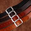 Whole First Layer Cowhide Cut Stainless Steel Buckle Belt Men'S Genuine Leather Youth Simple Casual Jeans Belt Men'S