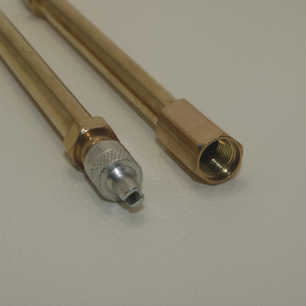 Supapa anvelopei de umflare tija extensie teava de extensie monociclu echilibru accesorii vehicule duza de umflare tija de extensie de cupru