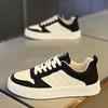 Summer Men's New Breathable White Shoes Men's Trendy and Versatile Thick Soled Sports Shoes Casual Shoes Board Shoes Running Sho