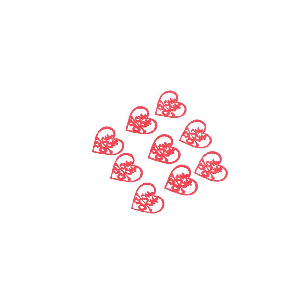Confetti Fruit Dish Happy Characters Love Stickers Party Supplies Marriage Room Decoration