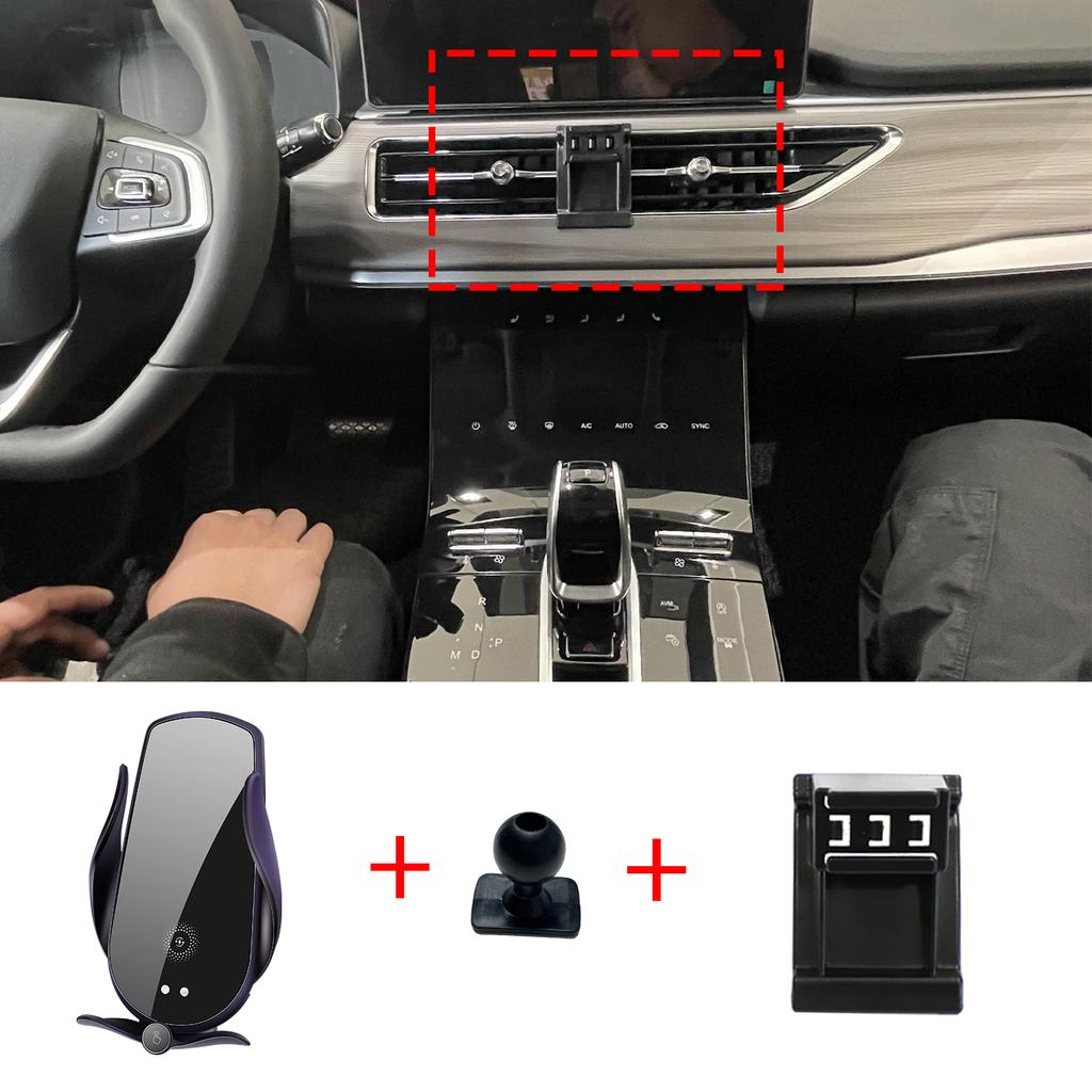 Car Mobile Phone Holder for Chery EBRO S800 Tiggo 8 PRO MAX PHEV 2025 2026 2027 GPS Bracket Navigation Stand Auto Accessories