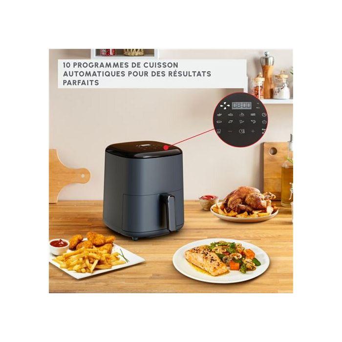 Friteuse à air chaud/four à halogène - Moulinex - EZ245B - Noir - 1500 W - 5 l