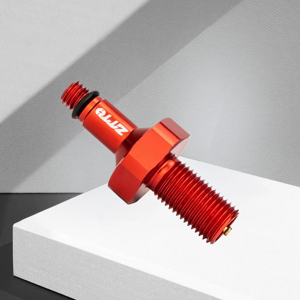 Bicycle Air Rear Shock Absorber Valve Adapter Aluminum Alloy Bicycle Pump Air Nozzle Tube Tool Mtb Pump Inflater Convert Mouth