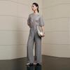 Sancai Women's 2026 Summer Loose Wide-Leg Casual Pants