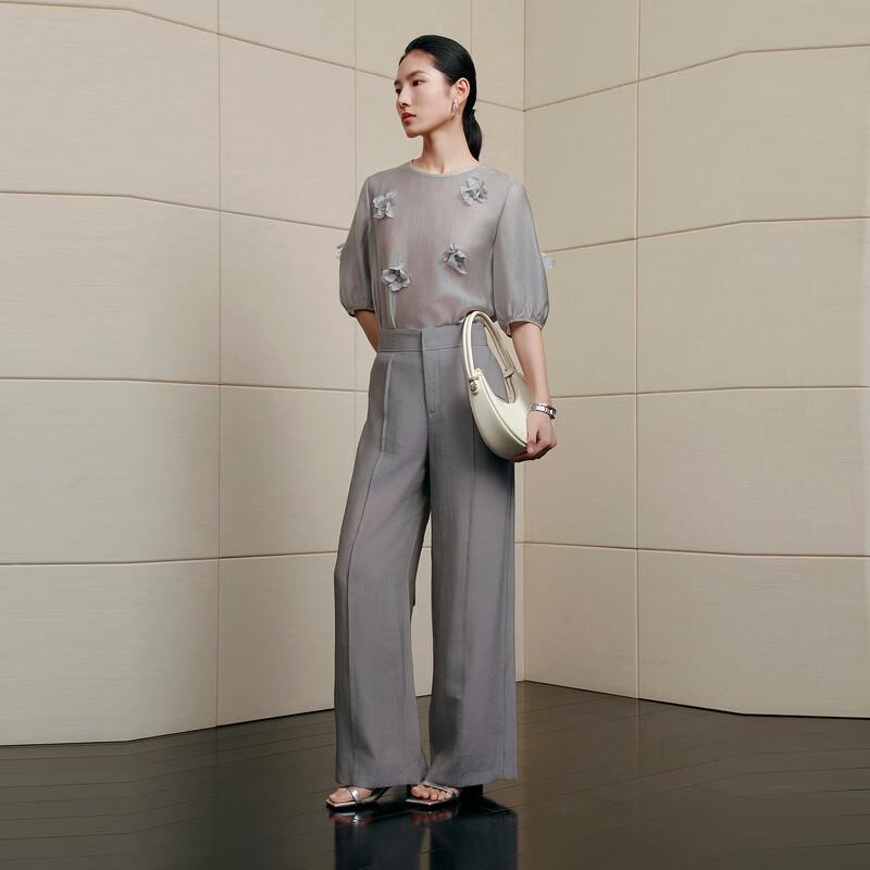 Sancai Women's 2026 Summer Loose Wide-Leg Casual Pants