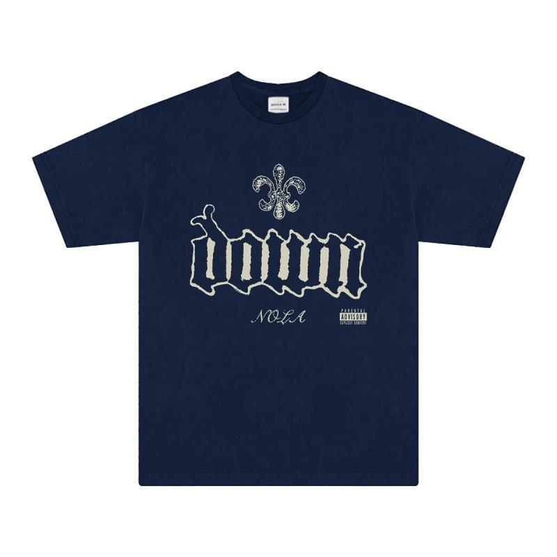 Fashion Personality T-Shirt Down T Shirt NOLA Southern Rock Heavy Metal Band
