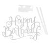 Happy Birthday Candle Party Cake Topper Supplies Dekoration GOLD &SILVER SETMöbel & Wohnen, Feste & Besondere Anlässe, Party- & Eventdekoration!
