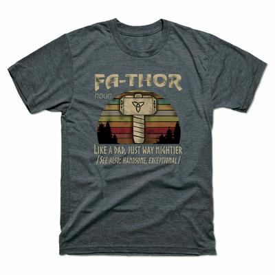 Vater Definition Papa nur Weg mächtiger Vintage Tee Vatertag Unisex T-shirts