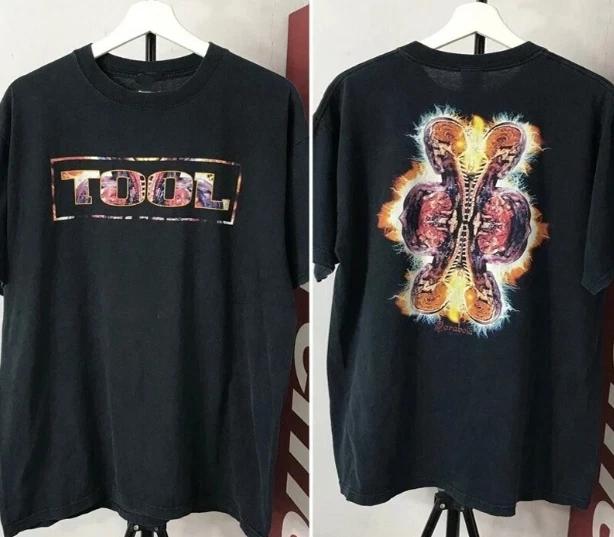 

Tool Band Parabola Tour 2 Side Black T shirt Retro Style Vtg Men Women S-5XL 4XL
