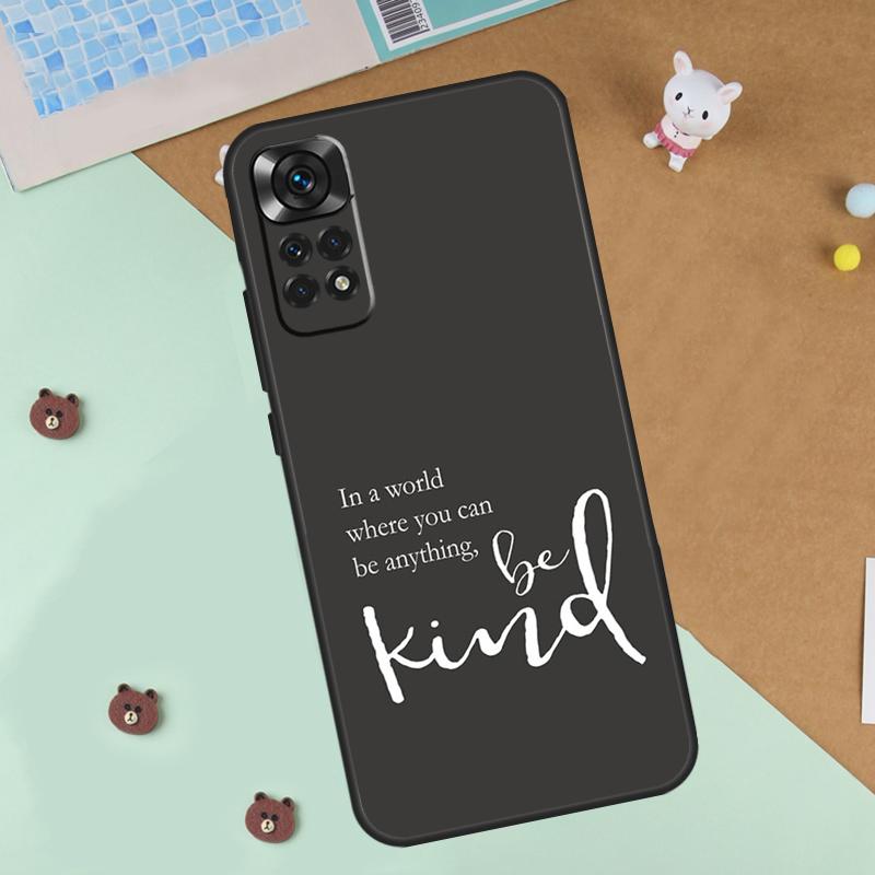 

Be Kind Case For Xiaomi Redmi Note 14 13 12 9 10 11 Pro 10S 11S 12S Cover For Redmi 13C 10C 12C 14C Redmi Note 13ProPlus
