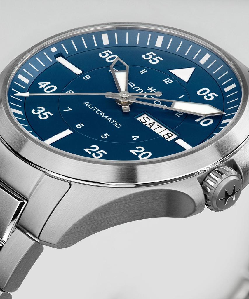 HAMILTON Watch Regular Warranty Khaki Aviation Pilot Day Date Mechanical Automatic Winding H64635140 Gent Imported [Hamilton] [Regular Product]