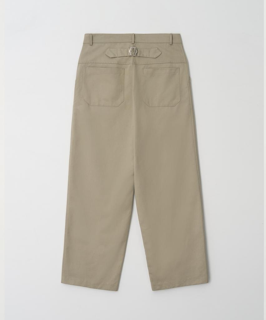 BILLIANT Classic Cotton Tab Pants_Beige