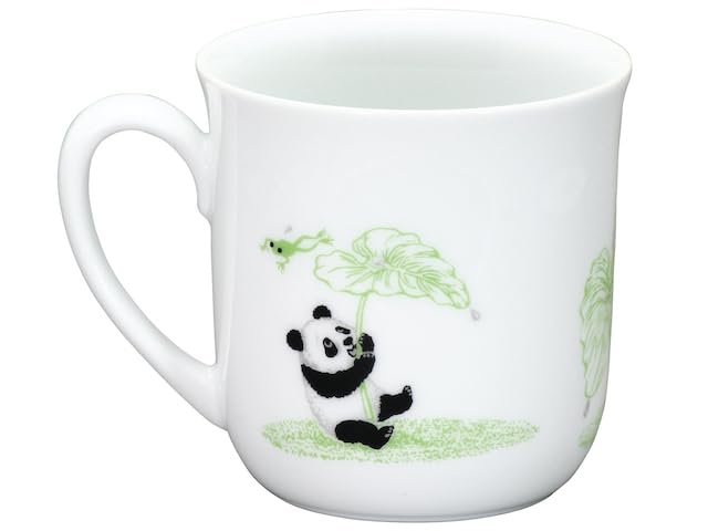Okura Artwork - Wrapped In Washi Paper - Panda Family Acting Story Mug (Hello After the Rain)