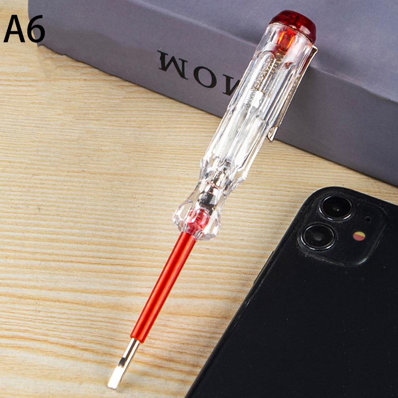 AC/DC 100-500V Voltage Detector Tester Screwdriver Pen Non-contact Test Pencil Voltmeter Power Detector Electrical Indicator