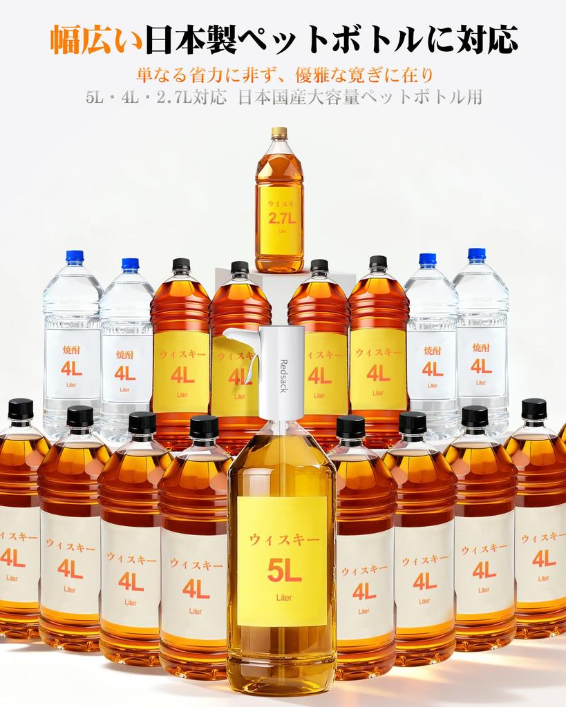 2026 Gift Electric Whiskey Pump Dispenser - 30ml, 45ml, 60ml Quantitative & Unlimited Dispensing, Automatic Stop, for Whiskey/Sake/Shochu/Highballs, C