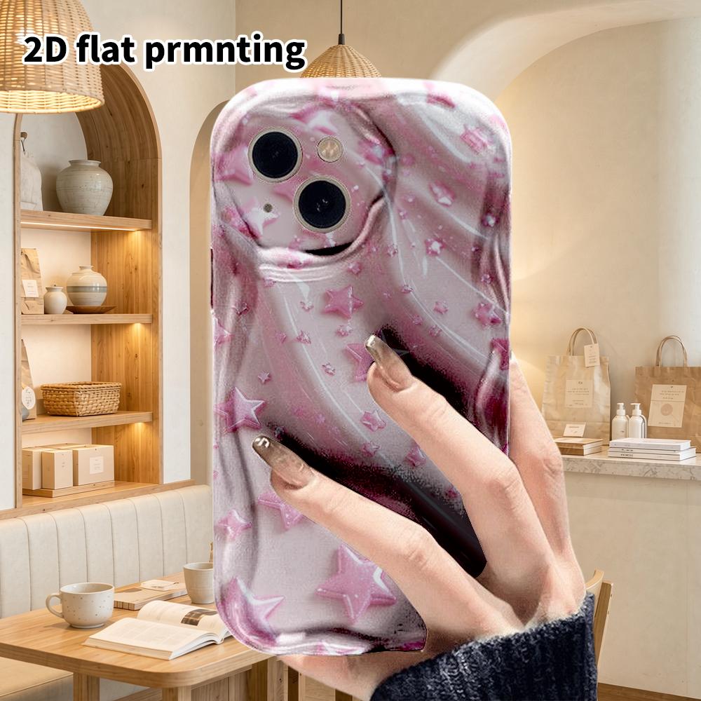 Phone Case: 2D flat design suitable for iPhone 18, 17, 16, 15, 14, 13Pro protective case, couple style, gentle and sweet-cool, Christmas and Halloween
