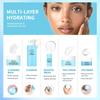 Hautpflege Mini-Set Reiniger Make-up Entferner Feuchtigkeitscreme & Augencreme zur Hydratisierung der Haut Flugzeugfreundliche Größen Hautpflegeset Anti-Falten Hautpflege