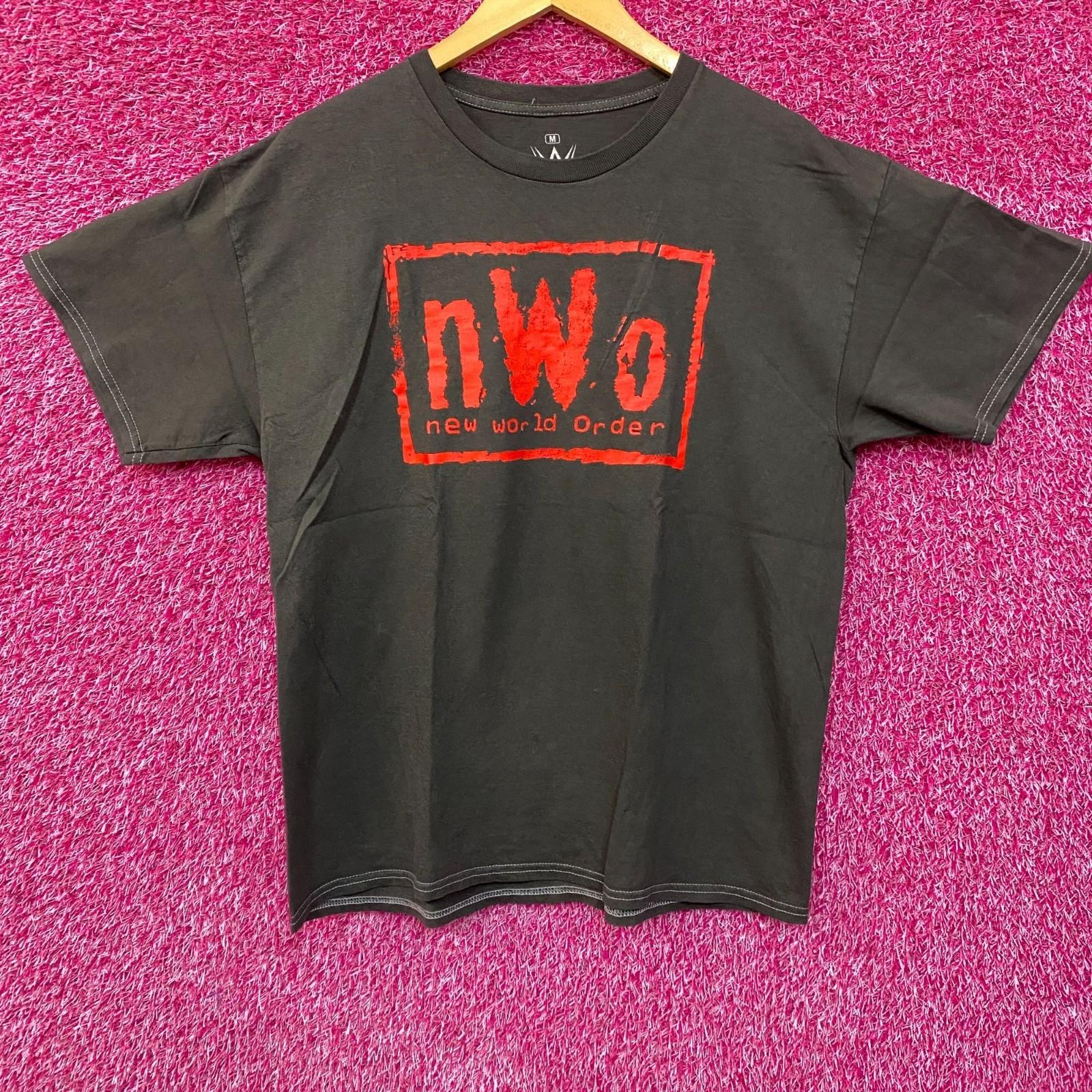 WWE New World Order NWO Хлопковая футболка 100% Мужские футболки Топ M