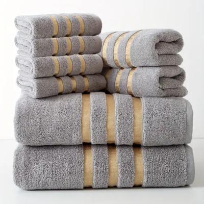 Vysoce kvalitní bavlněné osušky pro luxusní hotely, měkké a vícebarevné s vynikající absorpcí vody a rychlým schnutím, bavlněná příze