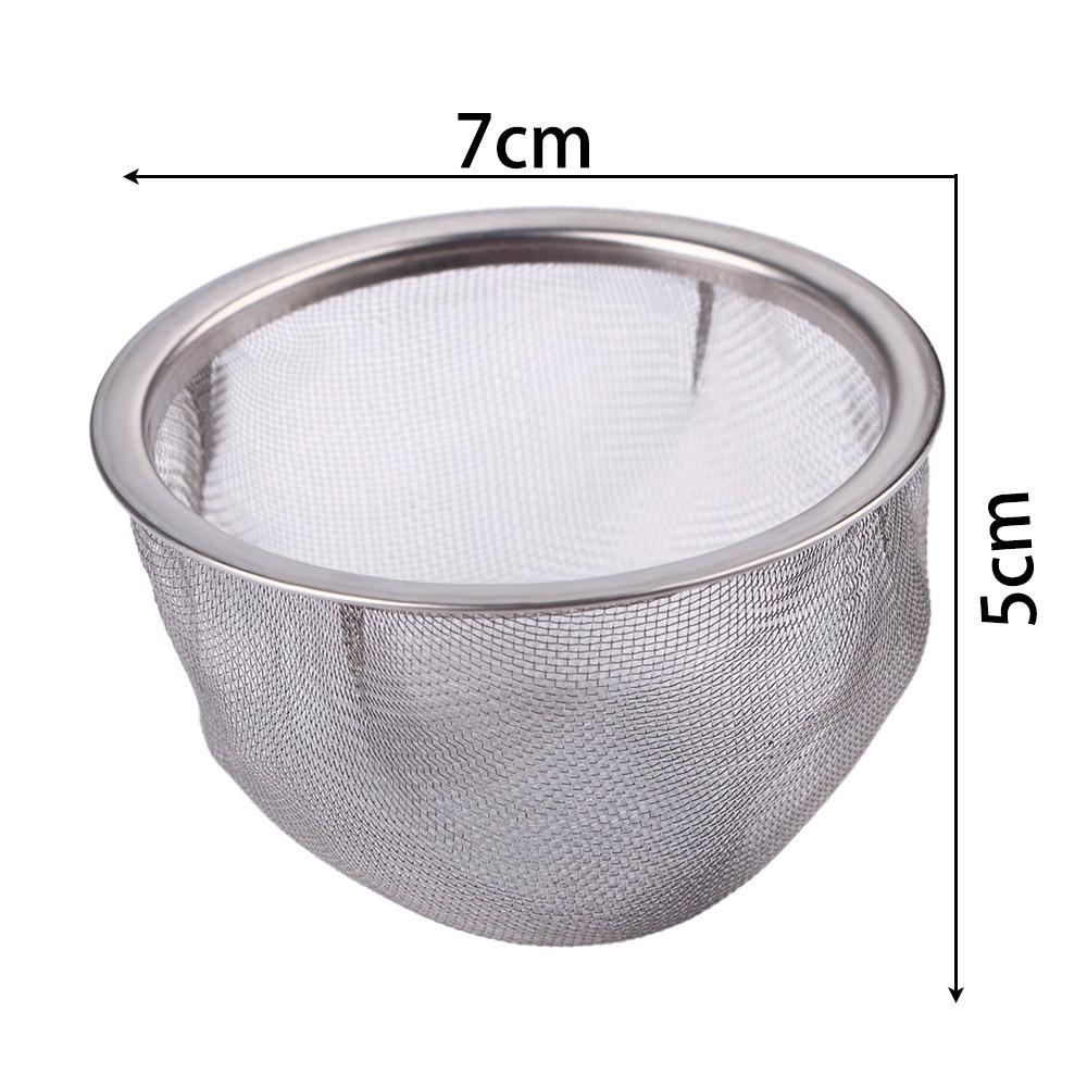 New Arrival Stainless Steel 2 Piece Mesh Drainer Teapot Filter Tea Strainer