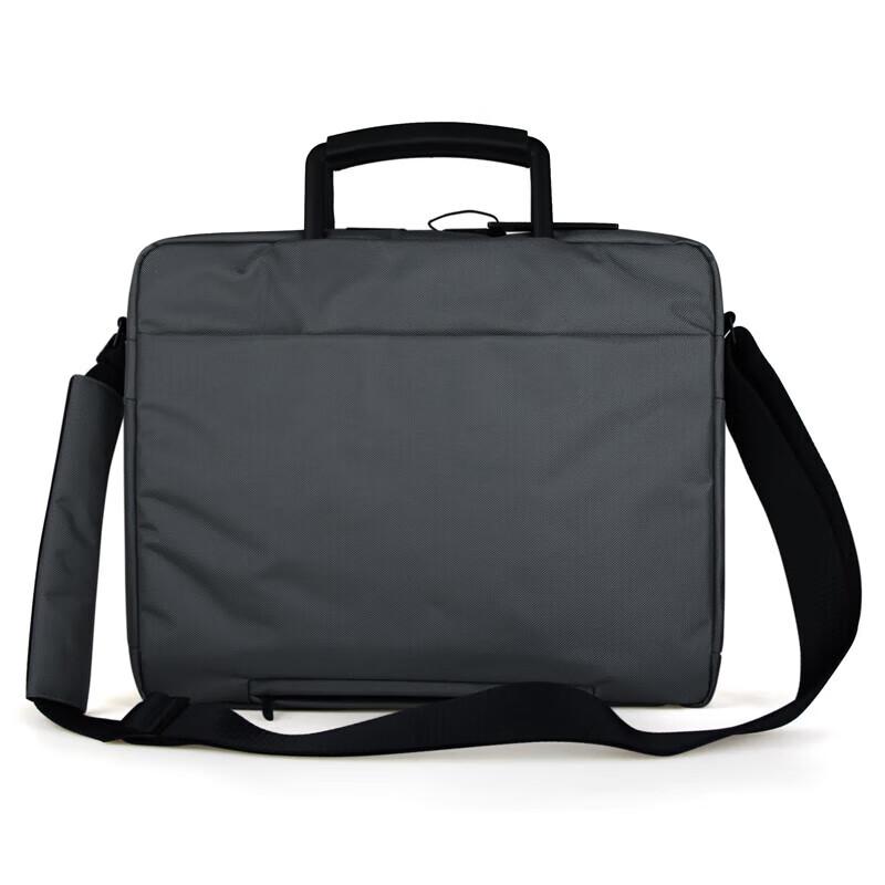 LEXON Laptop Bag for Men And Women, Business Shoulder Bag, Briefcase, Notebook Bag, 13-Inch Business Bag, 660 Light Gray