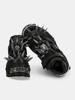 Fashion NEW Rivets Sneaker Lace-Up Gothic Punk Thick Bottom Hot Girls Leather Solid Color Fashion Elegant Concise Shoes Newest