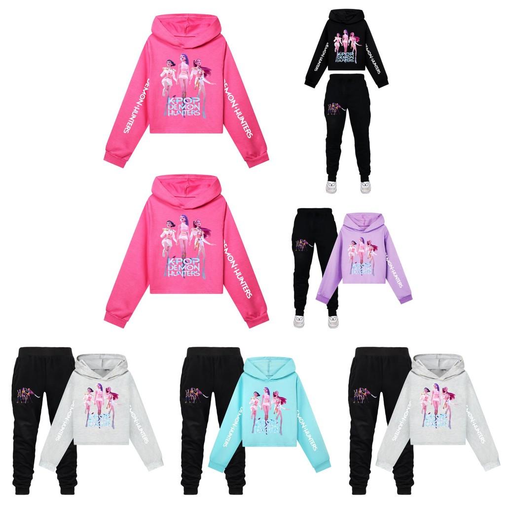 Kpop Demon Hunters Kids Sportswear Set With Cotton Fabric For Active Play