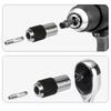 304 Stainless Steel Wire Rope Coupling Sleeve Fitting, 2 Section Connection, Corrosion Resistant, Includes Wrench Tool