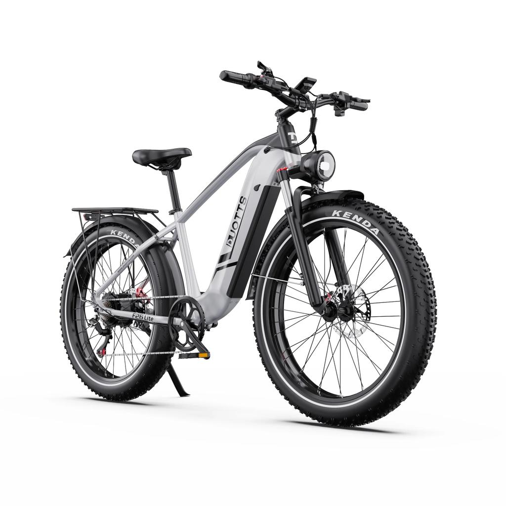 DUOTTS F26 Lite E-Bike 750W Peak Power 48V18AH Hydraulic Braking Electric Bike 26-Inch Fat Tire All Terrain Electric Bicycle