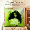Singer CCharlis XCX Cushion Cover Natural Linen Organic Fabric DoubleSided Printing Sofa Home Decor Gift Pillow Case