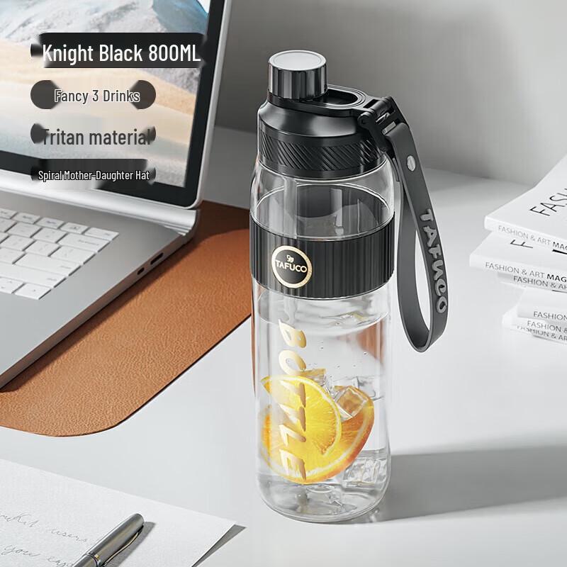 TAFUCO T2823 Dual-Spout Sports Water Bottle