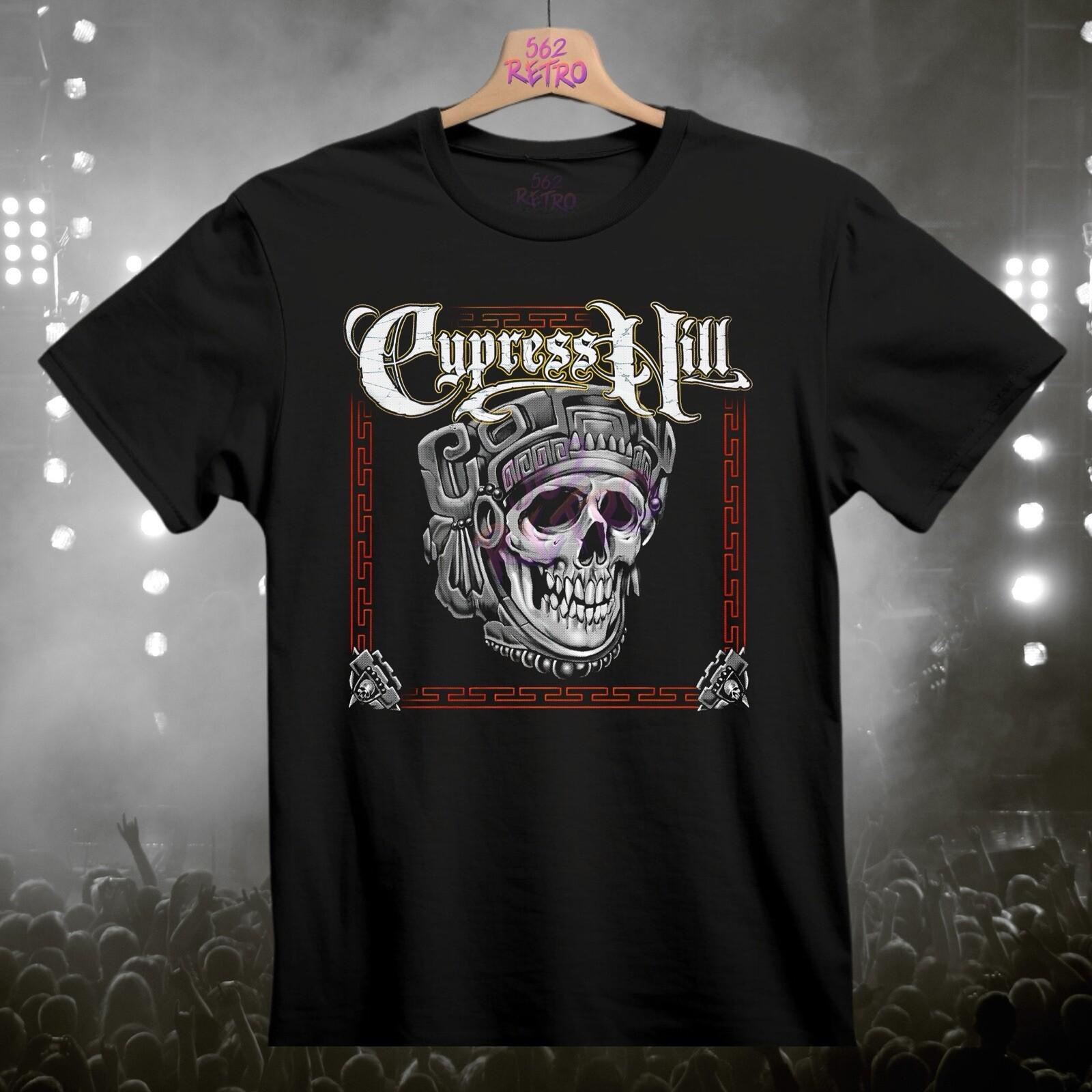 Cypress Hill Los Grandes Exitos Rap Hip Hop Band T-Shirt Black S-3XL XXXXL
