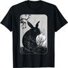 Rabbit Lover, Rabbit and Moon T-Shirt