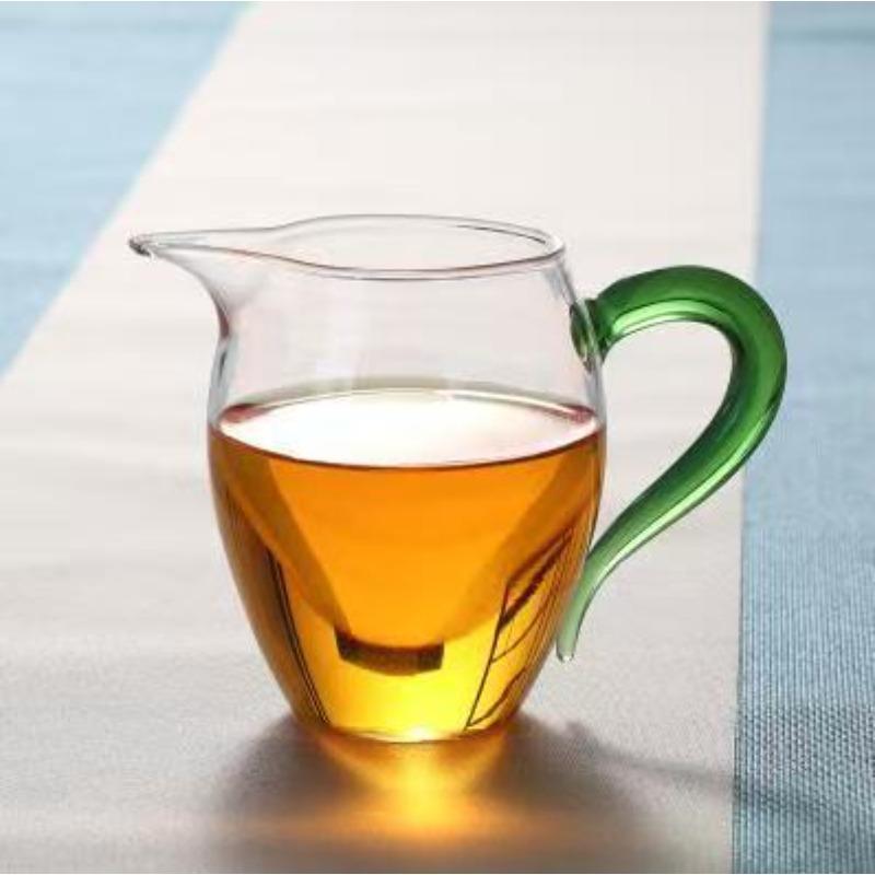 Japanese-style High Borosilicate Glass Fair Cup Transparent Heat Resistant Tea Tea Dispenser Large Kung Fu Tea Set Tea Water Separation