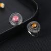 Runde 8MM Natürlicher Rhodochrosit S Silber Fein Geschenk Labradorit Tigerauge Ringe für Frauen Verlobungsring