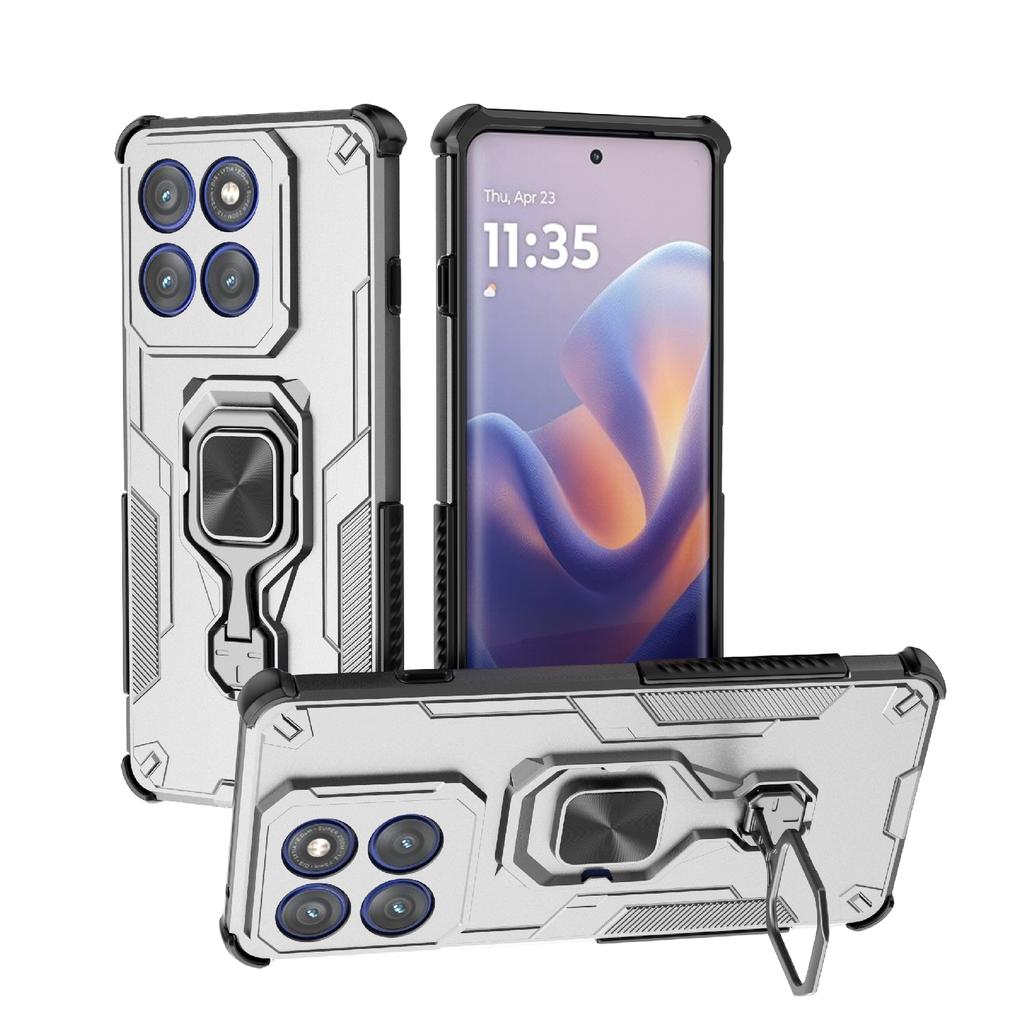 Armor Case for Motorola Moto Edge 60 Pro 60 Fusion 60 Stylus 5G Cover Magnetic Ring Bracket Lens Protection ShockProof Coque