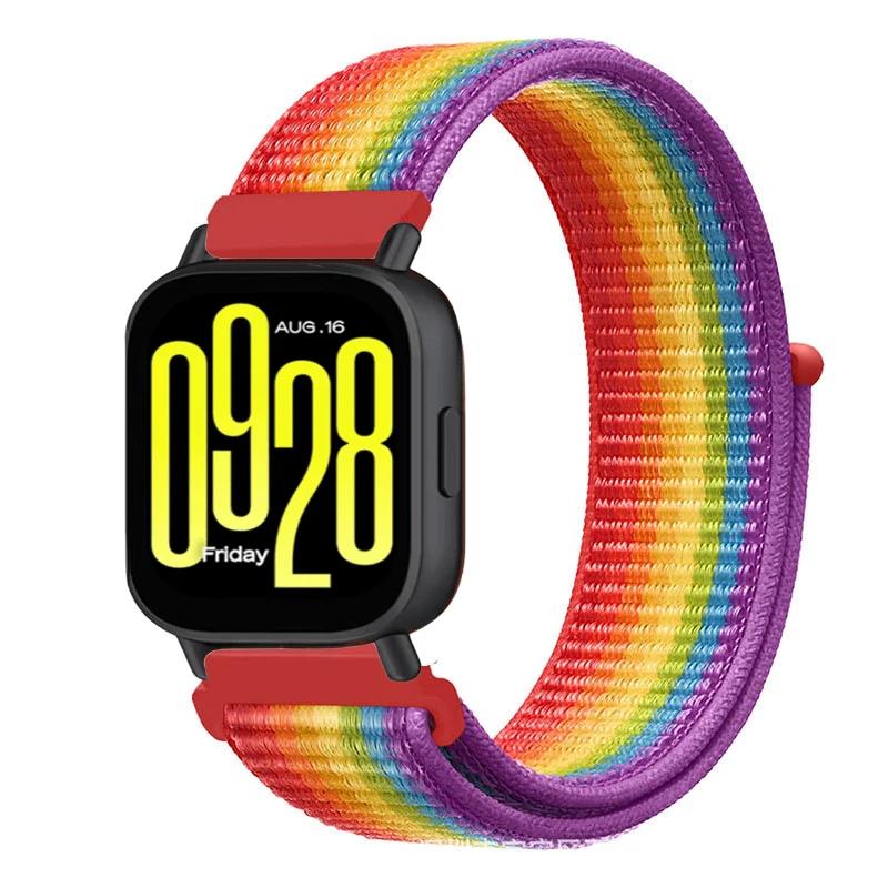 20mm 22mm Nylon Loop Strap for Redmi Watch 5 Active Breathable Replacement Wristband Redmi Wach 5 Lite Sports Bracelet Watchband