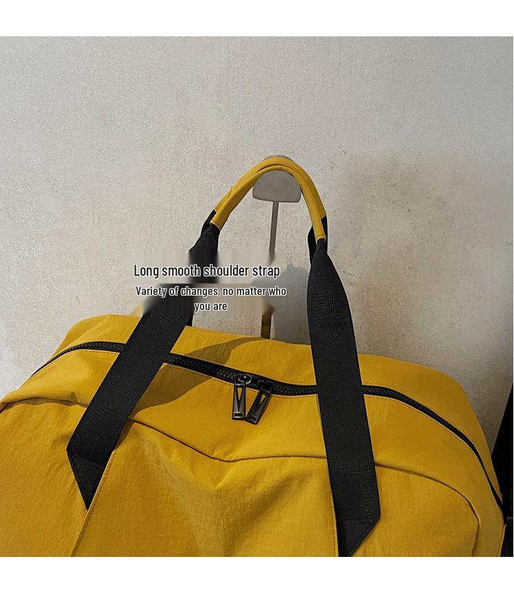 Women's Large Capacity Fashion Travel Duffle Bag - Lightweight Handheld for Sports, Fitness, and Short Trips