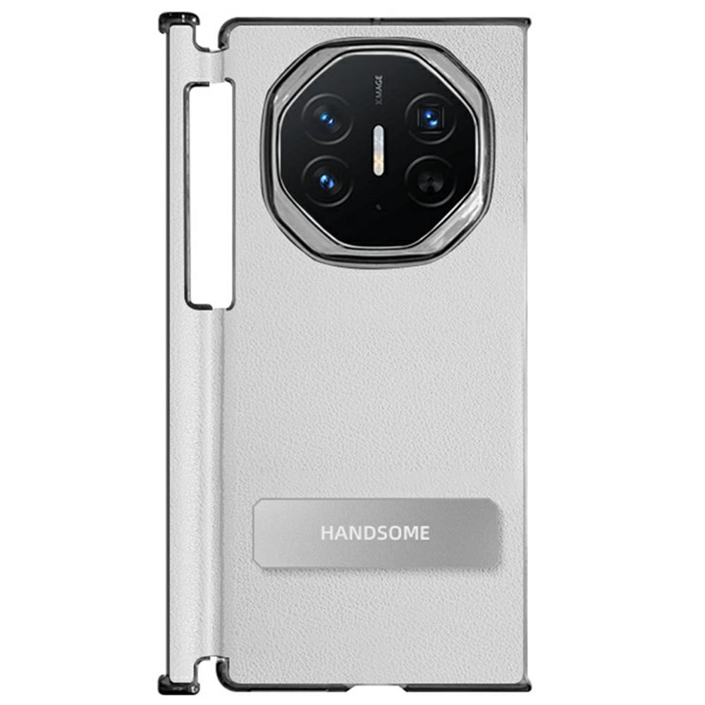 For Huawei Mate XT Ultimate Case Kickstand PU Leather+PC Phone Back Cover