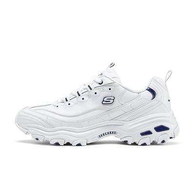 DLites 1.0 Panda Shoes Classic Versatile Thick Sole Casual Soft Bottom Cushioning Retro Campus Style Men Sneaker White 52676-WNV