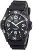 No Q Q [citizen Q Q] Watch Analog Waterproof Urethane Strap Vr44 001 Men S Black